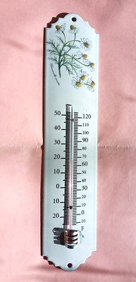 THERMOMETRE EMAILLE PUBLICITAIRE 35 CM EMAIL VERITABLE FABRIQUE en FRANCE neuf EUR 16,56 - FR
