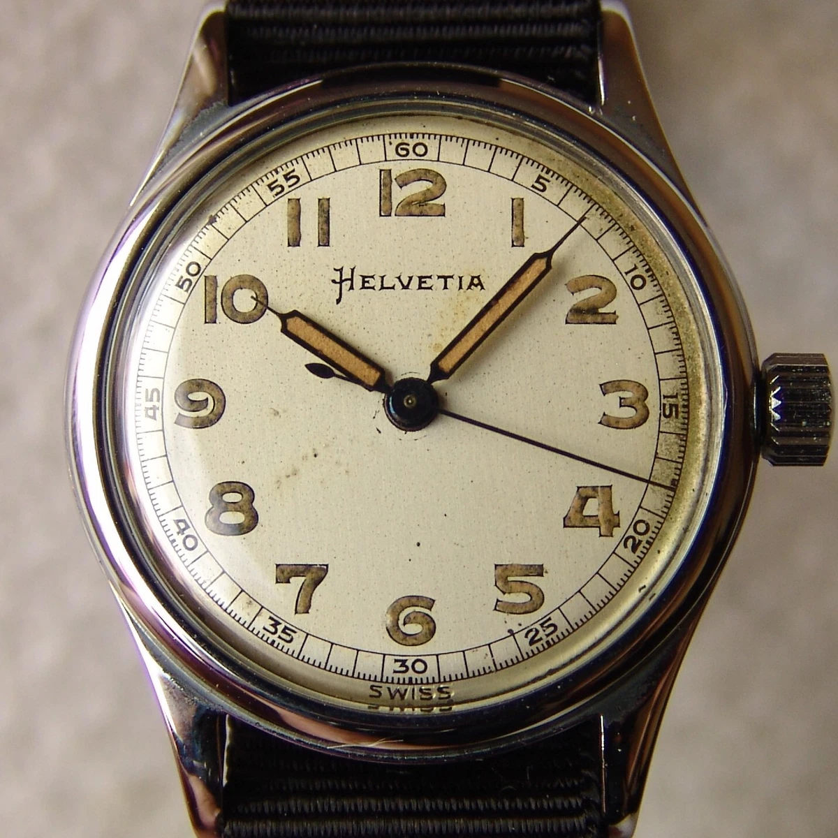 Helvetia military best sale watch