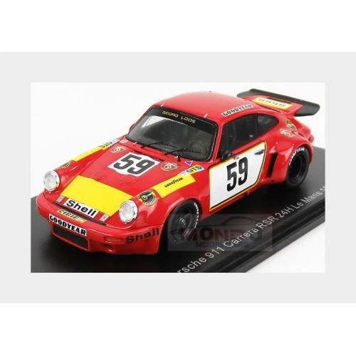 1:43 Spark Porsche 911 Carrera RSR #59 Le Mans 1975 T.Schenken H.Ganley S9974 MM Foto 2 de 2