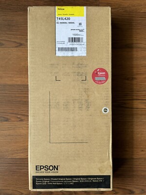 Epson T45L420 UltraChrome G53 Ink Cartridge - YELLOW - For SC-60600L, 80600L