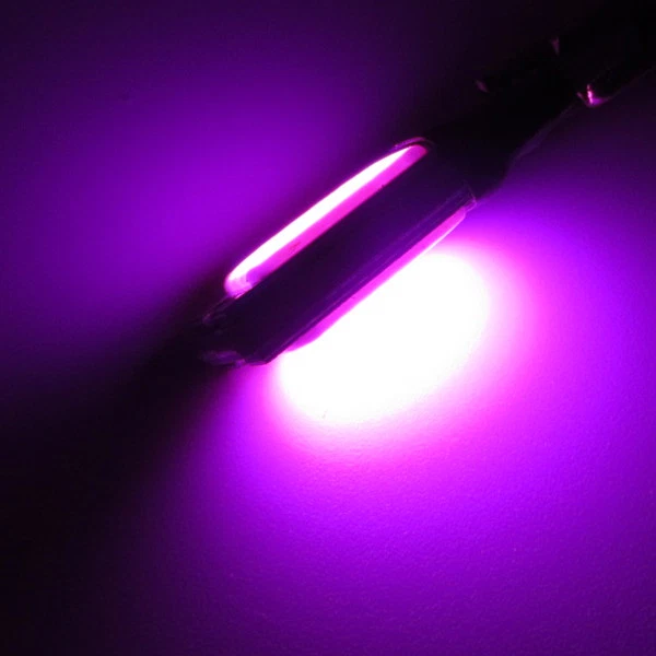 2 × Pink T10 194 168 W5W Car Wedge Side COB LED Light Bulbs Super Bright - Image 2 of 4