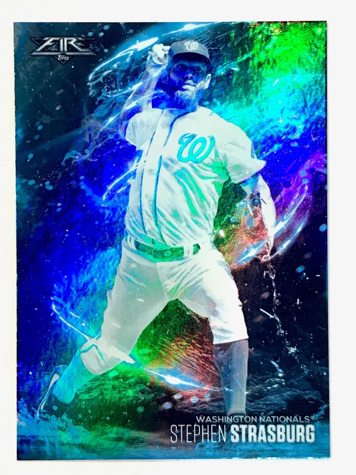 2018 Topps FIRE - FLAME THROWERS - Blue Chip Parallel Insert - U-Pick - Image 2 of 4