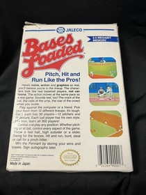 Bases Loaded NES Nintendo IB Authentic Tested Free Shipping video game