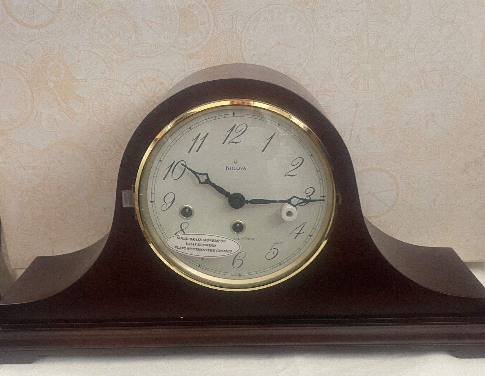 Bulova Dorchester Mantle Clock
