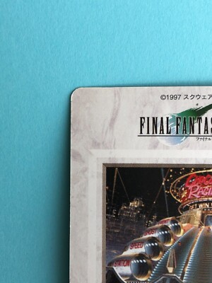 Ketsy Final Fantasy VII Carddass 1997 No24 SQUARE BANDAI Japan