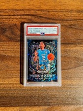 2020 Prizm Draft Picks Cole Anthony Blue Fast Break PSA 9 Magic Tar Heels Color 