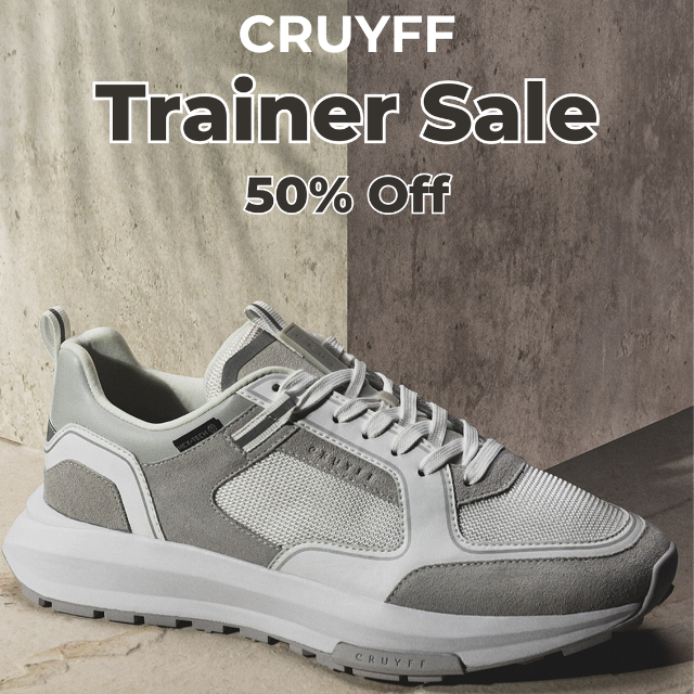 50% Off Cruyff Trainer Sale