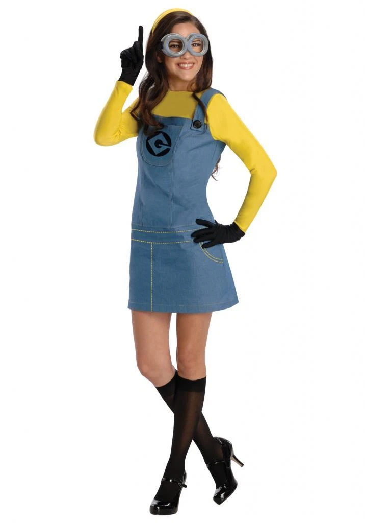 Adult Woman's DESPICABLE ME MINION COSTUME with Accessories