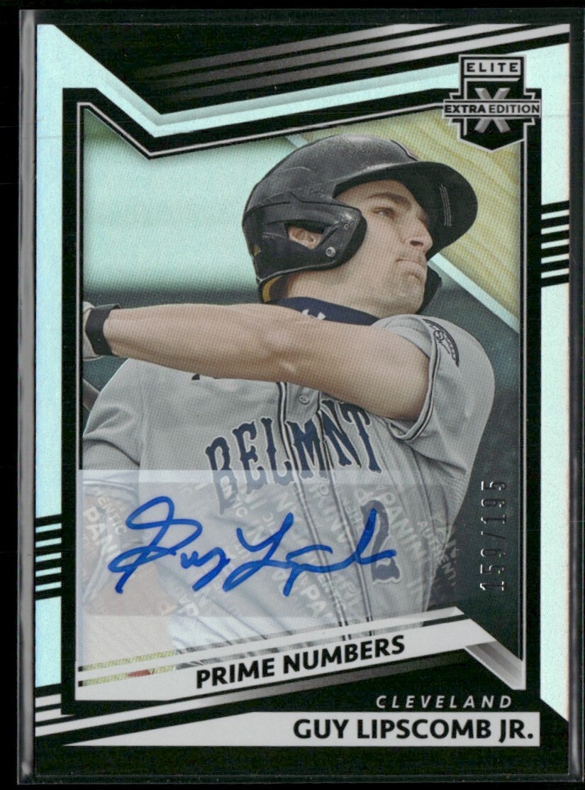 Guy Jr. 2022 Panini Elite Extra Edition Prime Numbers Auto /195 151 eBay