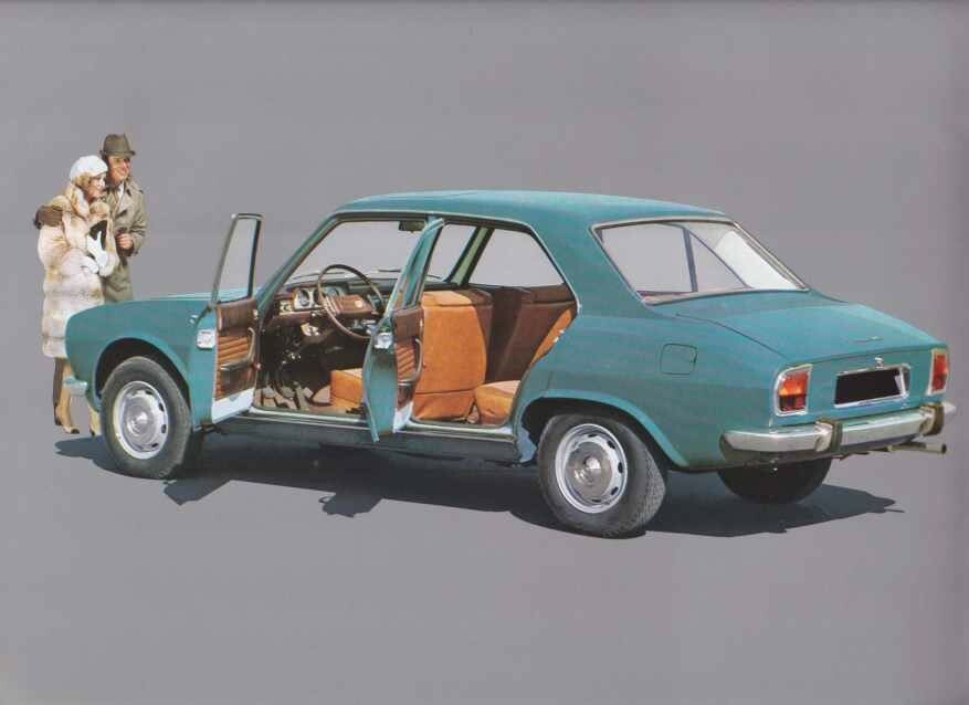 Peugeot 504 1968. Dossier de Presentación (Frances