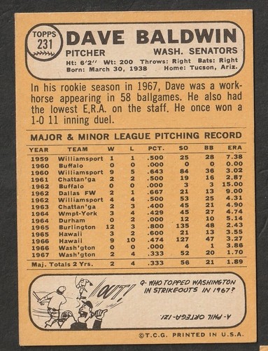 1968 Topps Baseball cards You Pick A Card Choice 1-299 X-MT to NR Mint - Picture 295 of 390