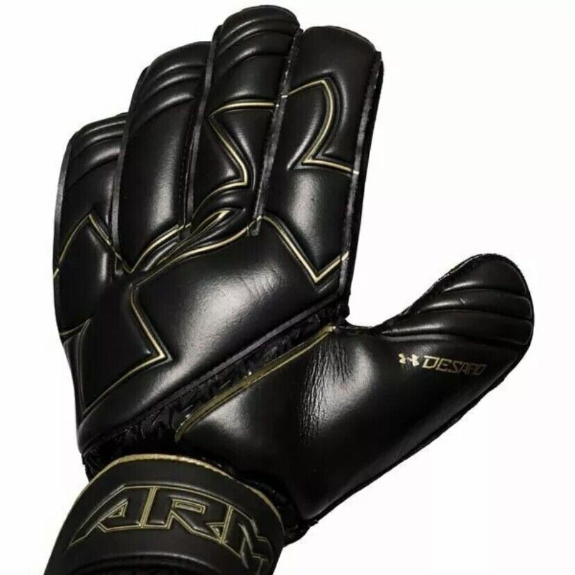 Under Armour Goalkeeper Gloves Size 12 Desafio Clutchfit Mens Football Black eBay