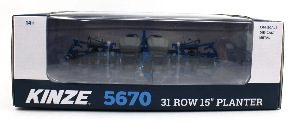 2024 SPECCAST 1:64 *KINZE* Model 5670  *31 ROW 15" PLANTER* HIGH DETAIL NIB! - Image 4 of 4