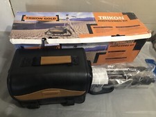 TRIKON Gold Tripod Photo Video Kit with Carry Bag