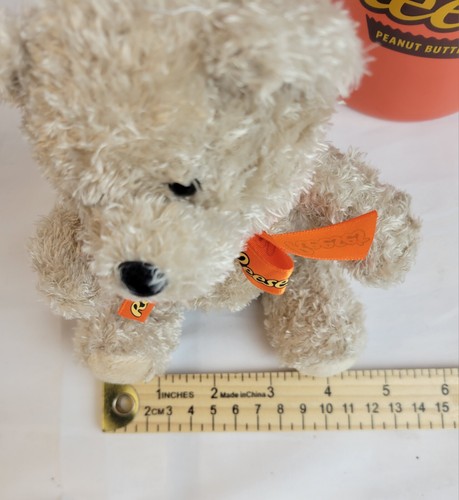 Reese’s Peanut Butter Extra Large Mug 32 oz with Beige Plush Teddy Bear Plushy - Picture 8 of 11
