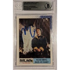 Macaulay Culkin Autographed Topps 1992 Home Alone 2 Card #60 BAS Macaulay Culkin Autographed Topps 1992 Home Alone 2 Card #60 BAS