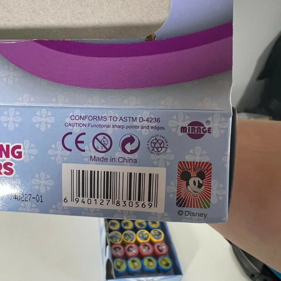 24ct SOFIA  The First Stamps self-ink toy Party Supply in a GIFT BOX - Image 4 of 4