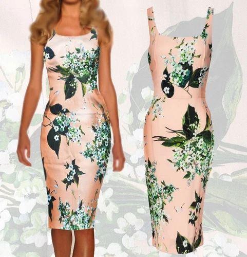 SALE $3,500 GORGEOUS DOLCE & GABBANA ITALY dress size 40-42 deal from eBay