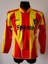Lecce 2003 - 2004 Home football Asics Player Issue jersey size Medium Adult