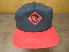 Vintage Farm NC Seed hybrids corn beans K-Prod black Red trucker hat cap VTG