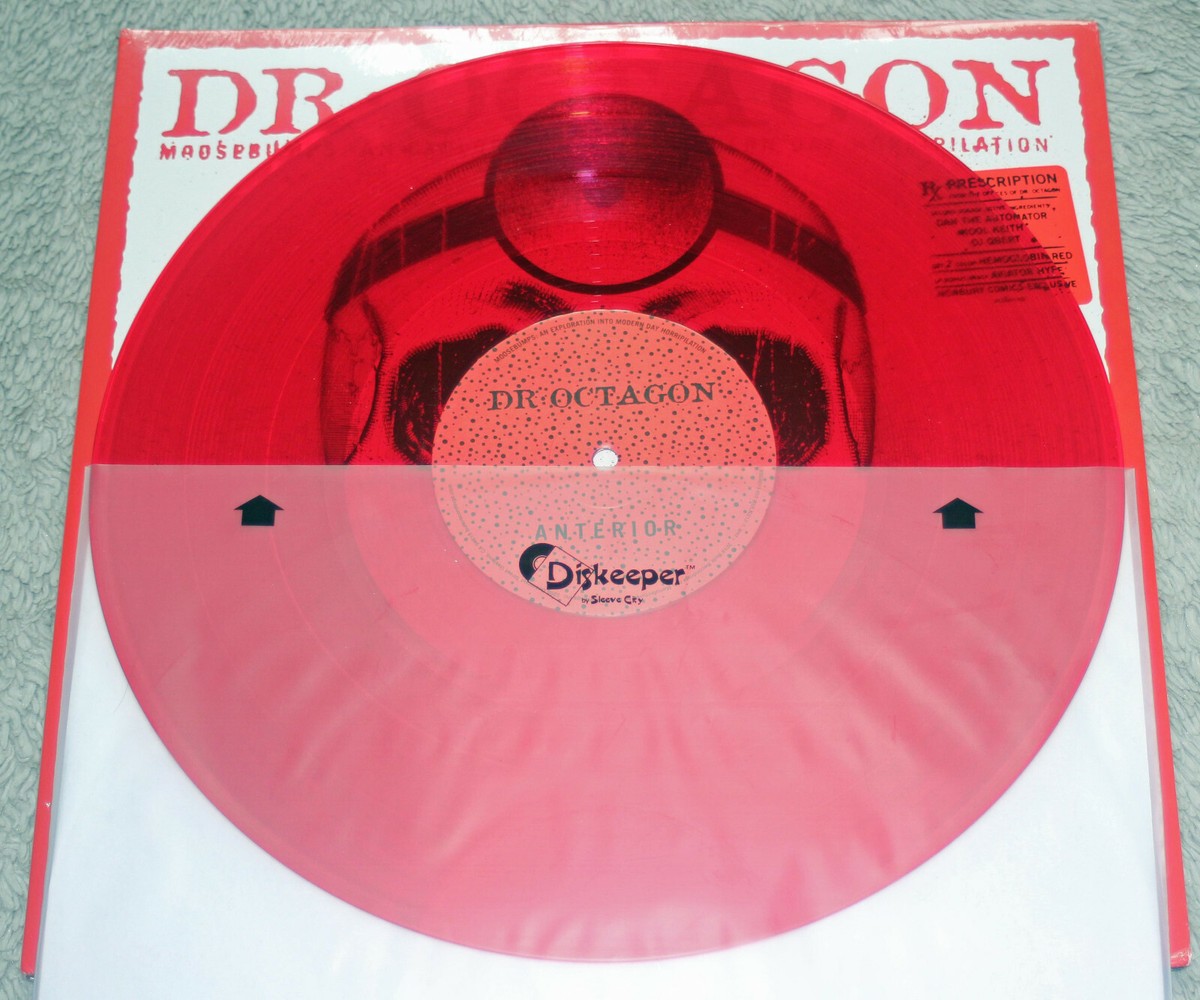Dr Octagon Moosebumps Hemoglobin Red Vinyl Newbury xxx/1000 OOP