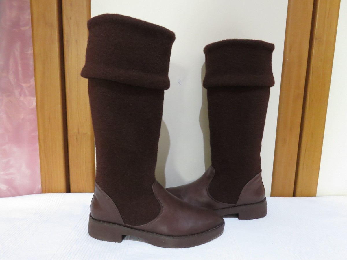 Knee High Fitflop Boots FitFlop Superboot Knee High Brown Suede