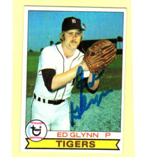 Autographed Ed Glynn Tigers 1979 Topps signed