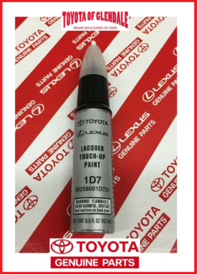 GENUINE TOYOTA SILVER SHADOW PEARL TOUCHUP PAINT PEN CODE 1D7 OEM 00258-001D7-21
