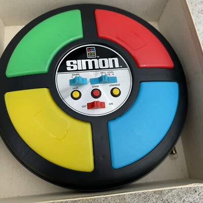 Vintage SIMON Memory Game by MILTON BRADLEY With Original Box | eBay