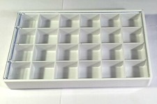 Jewelry,gems storage plastic boxes Display Organizer with transparent LID 19x12