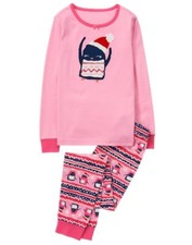 NWT Gymboree Girls Gymmies Penguin Pajama Set Christmas Holiday Many Sizes