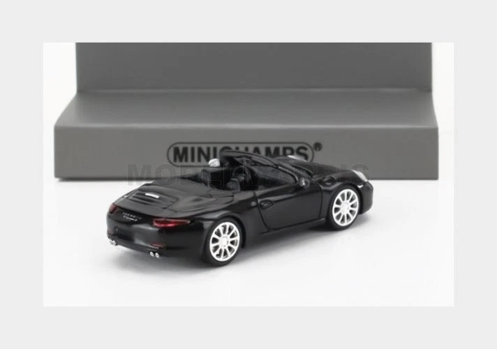 MINICHAMPS 870068031 PORSCHE - 911 991 CABRIOLET OPEN 2013 - BLACK - 1/87 - Immagine 2 di 2