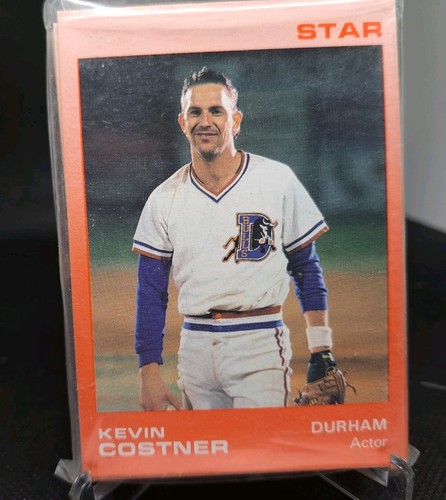 1988 STAR COMPANY DURHAM BULLS W/KEVIN COSTNER, COMPLETE 26 CARD SET 1/2000 EVER - Picture 1 of 6
