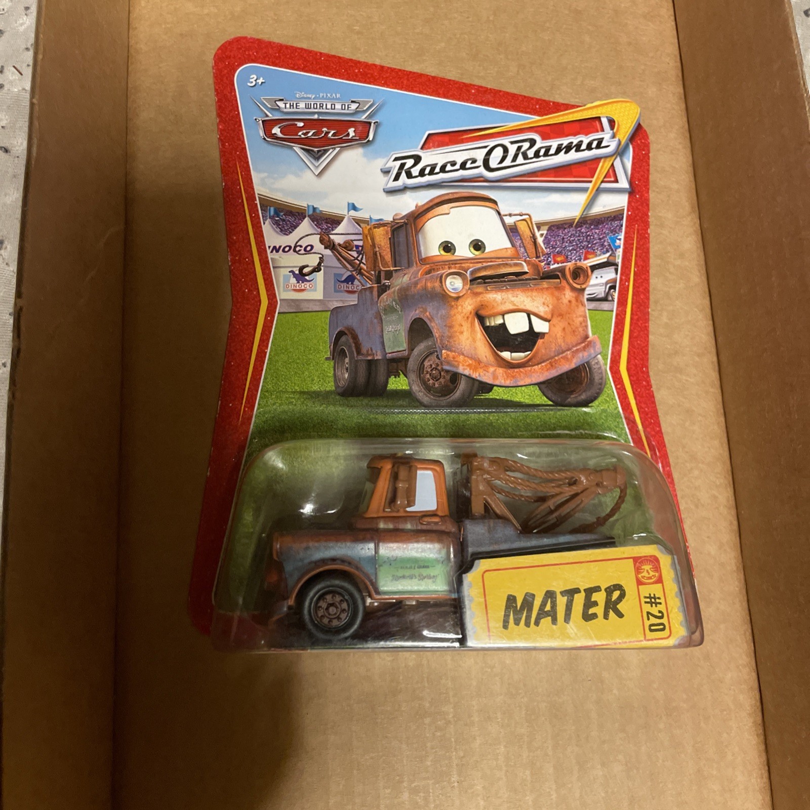 Disney Pixar Cars  MATER Race O Rama 2009  1:55 Diecast