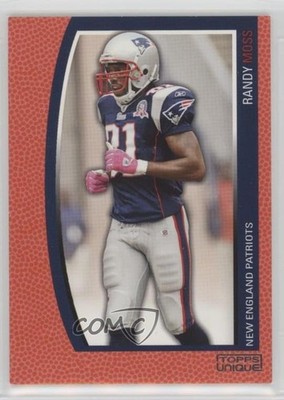 2009 Topps Unique Red Premier 672/799 Randy Moss #120 HOF 1e2v