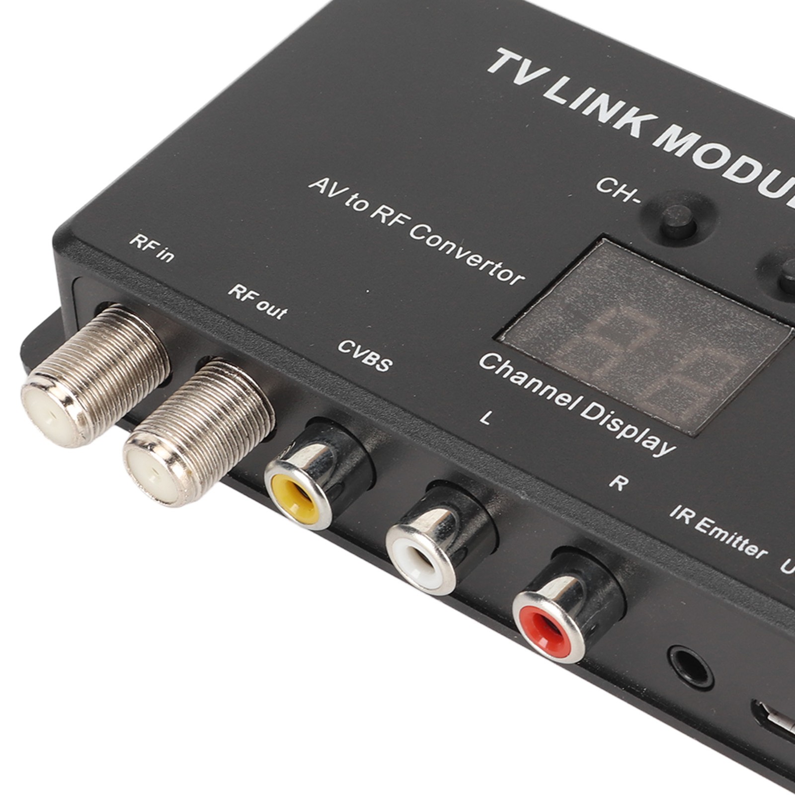 Uhf Modulator Tv Link Modulator 471.25‑885.25Mhz Support Pal Ntsc Av To Rf TJS