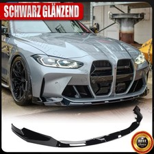 Glanz Schwarz SpoilerLippe Frontlippe Frontspoiler Für BMW G80 M3 G82 G83 M4 21+