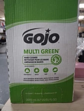 GOJO 7265 Multi Green Hand Cleaner 2000 mL Bag-in-Box Refill Exp. 12/2027    105