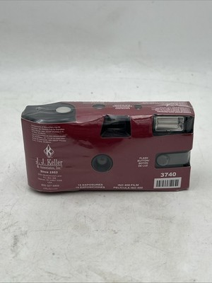 J. J. Keller & Associates Disposable Accident Cameras 15 Exposures New & Sealed