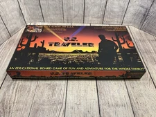 US Traveler Board Game Trivia Geography Educational Fun Teachers Parents 1983
