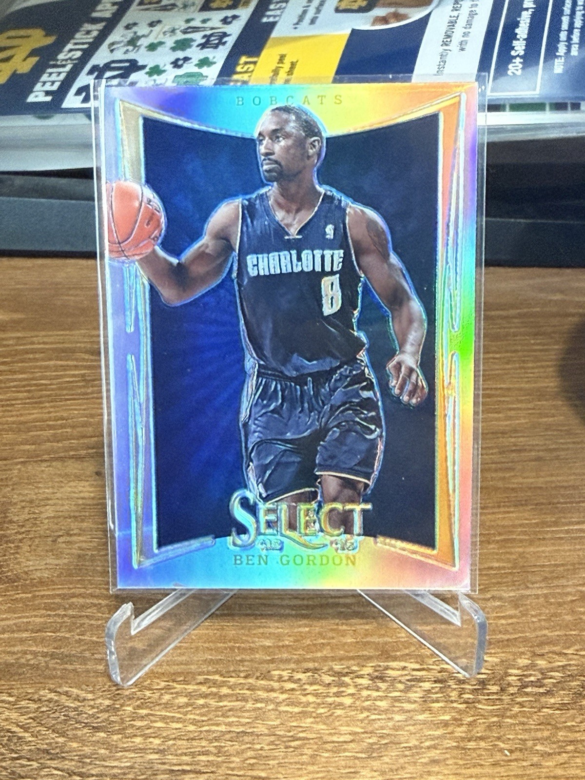 2012-13 Panini Select - Ben Gordon #17 Silver Prizm