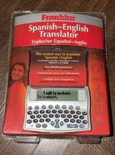 New In Package Franklin Spanish English Translator Model Tes-120 Sealed