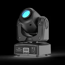 UKING ZQ02001 MINI LED SPOT LIGHT MOVING HEAD STAGE LIGHTING 8 COLOR OPTIONS