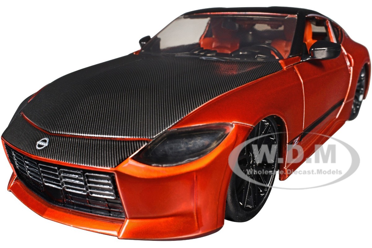 2023 NISSAN Z ORANGE 1/24 DIECAST MODEL CAR BY JADA 37490 | eBay
