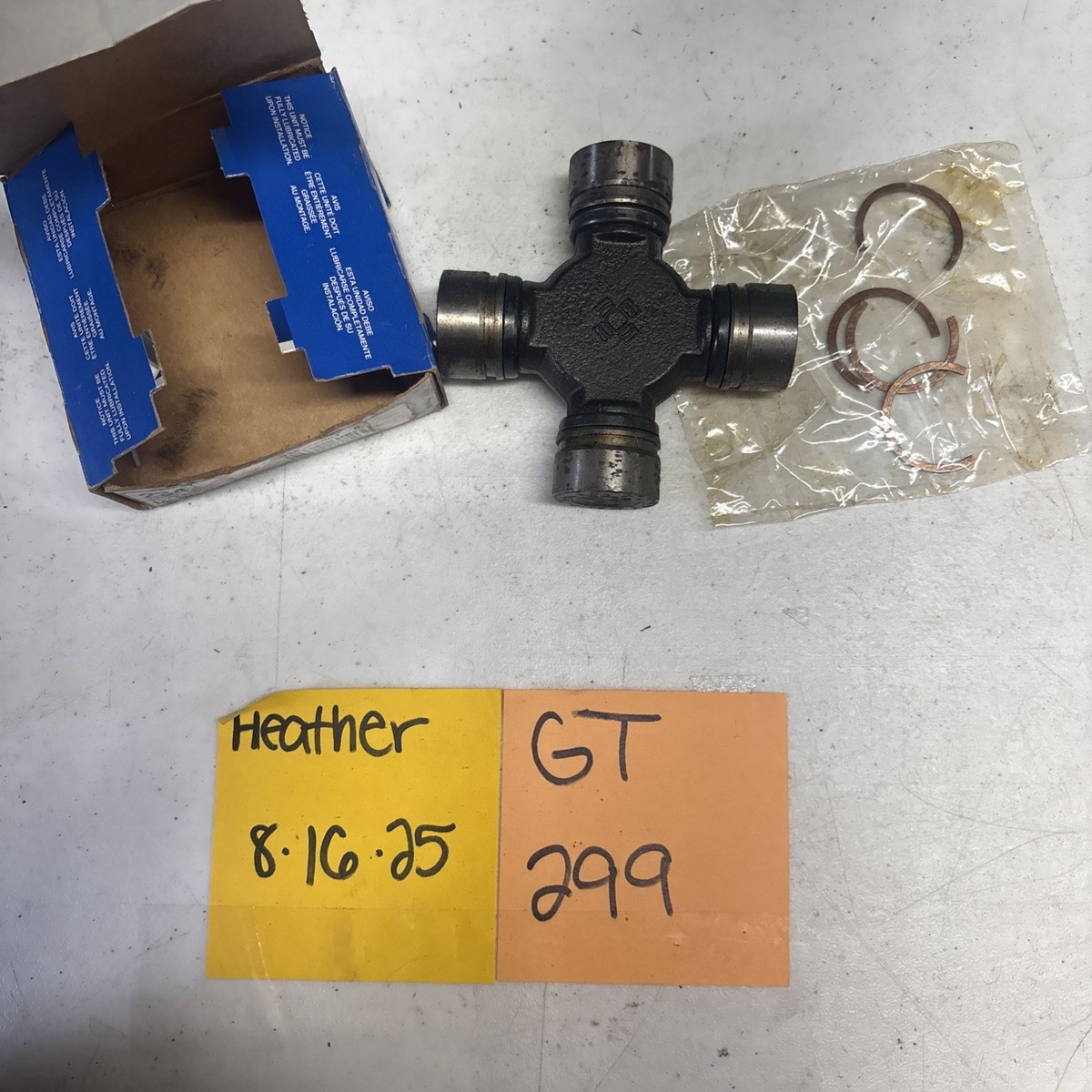 Moog Steering And Suspension Universal Joint 234 (015-2061-8