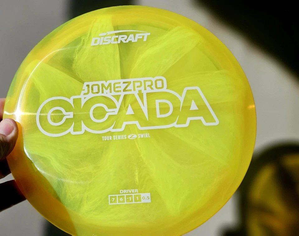 Discraft Jomez Tour Series Z Swirl Cicada - Image 3 of 3