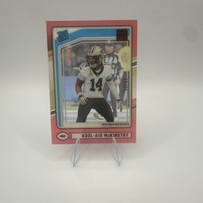 2024 Panini Clearly Donruss Rated Rookie Red #83 Kool-Aid McKinstry RC 22/99