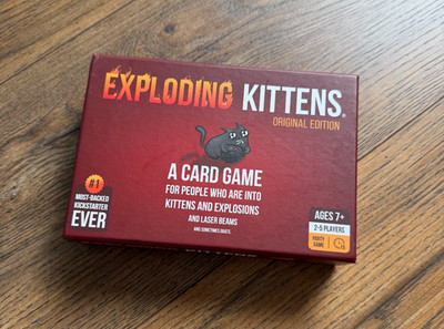 Exploding Kittens Party Card Game Original Edition -Brand New Sealed