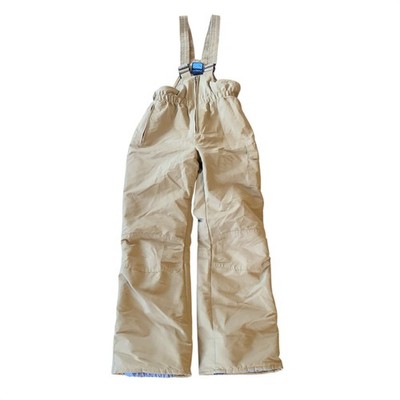 Iceburg Outerwear Youth XL Insulated Snow Bibs Tan