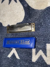 Hohner Blues Harp Series Harmonica Made in Germany Key C Original Case